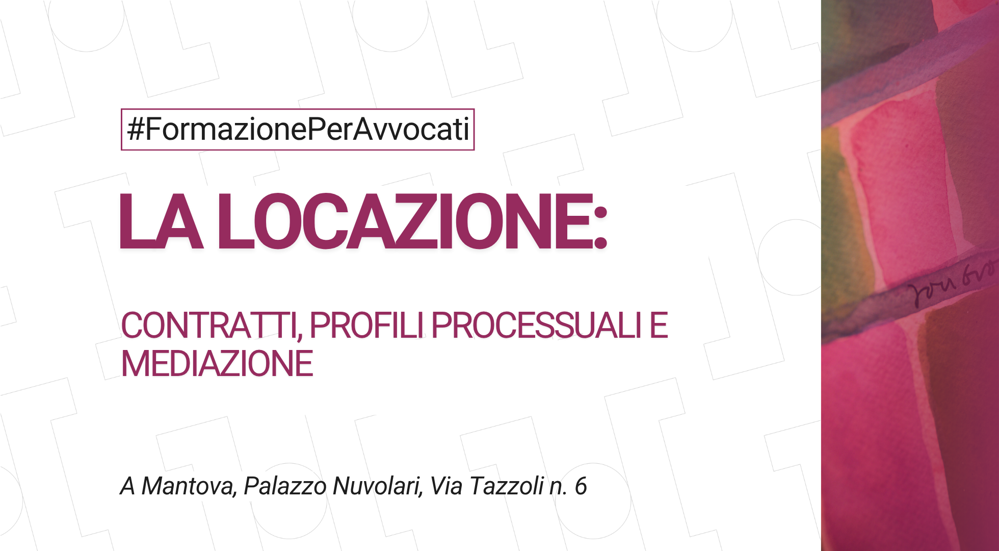 LOCAZIONE: Contratti, profili processuali e mediazione